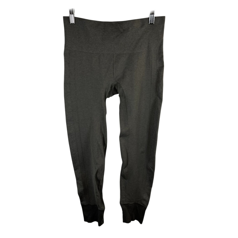 Lululemon Ebb to Street Tight High Rise‎ Seamless Leggings Olive Gray Size 6